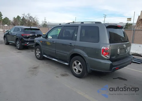2007 Honda Pilot Ex-L из США, поврежденный, VIN 2HKYF187X7H521832